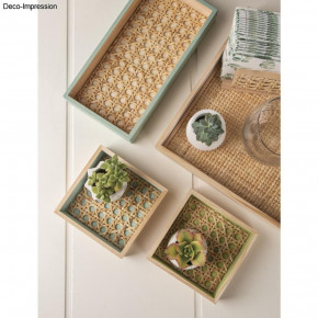 Rattan Geflecht, natur 35x60cm, Rolle 1Stück, natur