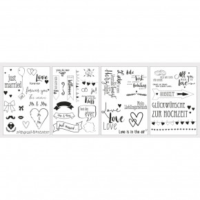 Transferpapier mit Vorlagen Liebe, 5xA4 Transferpapier+Vorlagen, SB-Btl