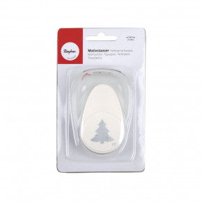 Motivstanzer: Tannenbaum, 3,81cm ø (1 1/2''), SB-Blister 1Stück