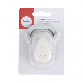 Eckstanzer: abgerundet, 1,6cm ø (5/8''), SB-Blister 1Stück