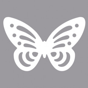 Silhouetten-Stanzer Schmetterling 4,6x3cm, SB-Blister 1Stück