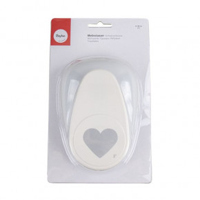 Motivstanzer: Herz, 7,5cm ø (3''), SB-Blister 1Stück