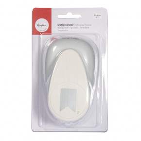 Motivstanzer: Wimpel, 5,08cm ø (2''), SB-Blister 1Stück