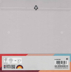 Bascetta Stern 20x20cm, 115g/m², weiß Transparent, 32 Blatt