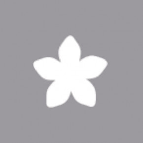 Motivstanzer: Blüte, 1,6cm ø (5/8''), SB-Blister 1Stück