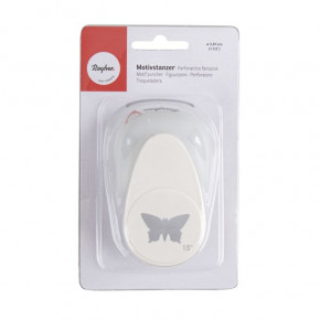 Motivstanzer: Schmetterling, 3,81cm ø (1 1/2''), SB-Blister 1Stück