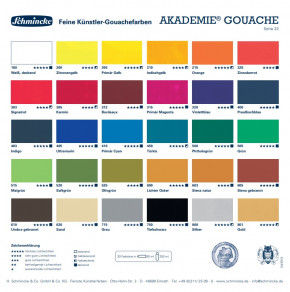 AKADEMIE® Gouache, Bordeaux Tube 60 ml, Sorte 22
