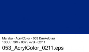 Acryl Color 500 ml Mixed Media-Dunkelblau