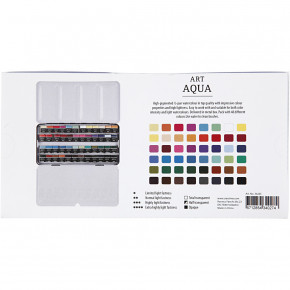 Art Aqua Aquarellkasten, 48 Farben