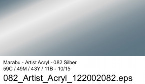 Artist Acryl 22 ml Marabu-Silber