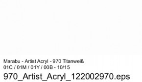 Artist Acryl 22 ml Marabu-Titanweiß