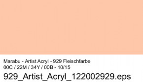 Artist Acryl 75 ml Marabu-Fleischfarbe