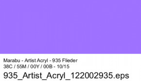 Artist Acryl 75 ml Marabu-Flieder