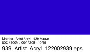 Artist Acryl 75 ml Marabu-Mauve