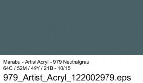 Artist Acryl 75 ml Marabu-Neutralgrau
