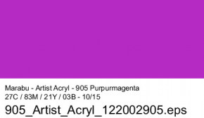 Artist Acryl 75 ml Marabu-Purpurmagenta
