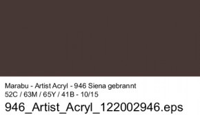 Artist Acryl 75 ml Marabu-Siena gebrannt
