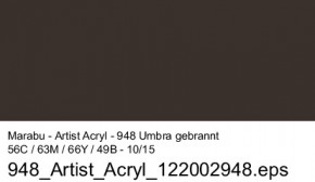 Artist Acryl 75 ml Marabu-Umbra gebrannt