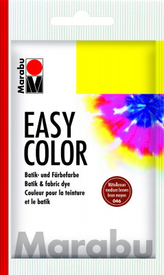 Easy Color Batikfarbe 25g-Mittelbraun