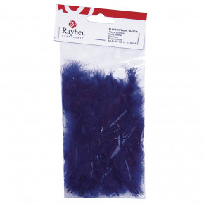 Flauschfeder, violett, 10-15 cm, SB-Btl. 15 Stück