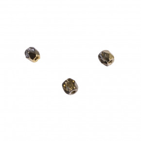 Glas Schliffperle, 3mm ø, 616-gold