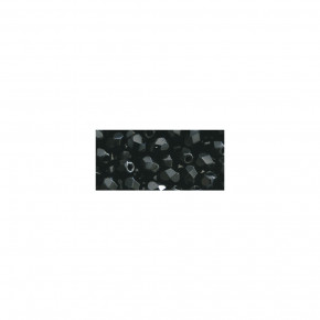Glas Schliffperle, 4mm ø, 576-schwarz