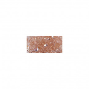 Glas Schliffperle, 4mm ø, 810-rosenquarz