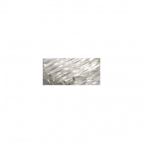 Glasstifte twistet, 20 mm mit Silbereinzug, Dose 13g-silber