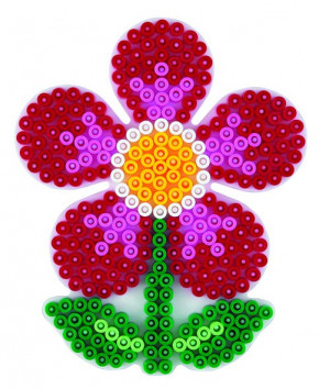Hama Steckplatte Blume klein