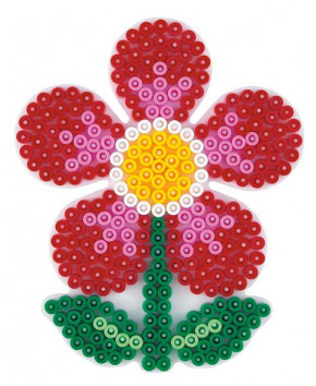 Hama Steckplatte Blume klein