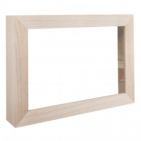 Holz-Rahmen mit Acrylglas, 30x21x5 cm