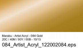 Acryl Color 500 ml Mixed Media-Gold