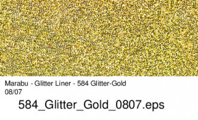 Marabu Candle-Liner 25ml-gold glitter