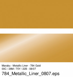 Marabu Candle-Liner 25ml-metallic gold