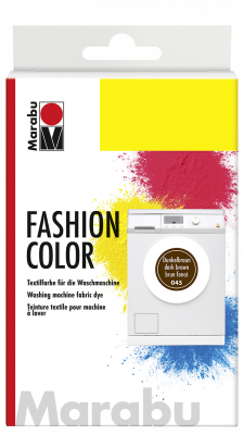 Marabu Fashion Color, Textilfarbe für die Waschmaschine-Dunkelbraun