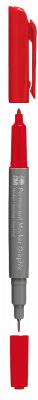 Marabu Permanent Marker Graphix -Kirschrot
