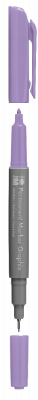 Marabu Permanent Marker Graphix -Pastelllila