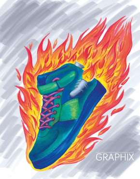 Marabu Sketch Marker Graphix 6er-Sortierung HEAT