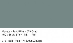 Marabu Textil Plus Stoffmalfarbe 50ml-grau