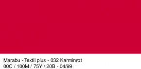Marabu Textil Plus Stoffmalfarbe 50ml-karminrot