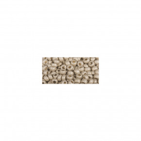 Metallic-Rocailles, matt 2,6mm, Dose 17g-weiß