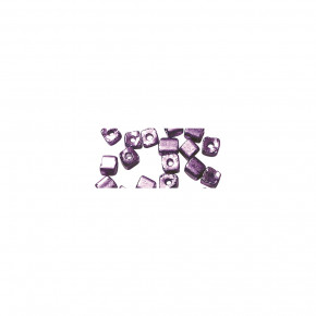 Metallic-Würfel, matt, violett 3,4 mm, Dose 15g