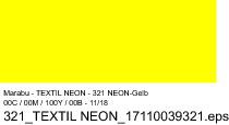 Marabu Textil 15 ml, Neon-gelb