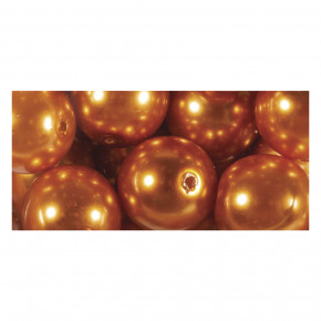 Renaissance Glaswachsperlen, 10mm Dose 35Stück-goldgelb
