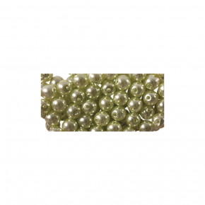 Renaissance Glaswachsperlen, 4mm Dose 85Stück-lindgrün