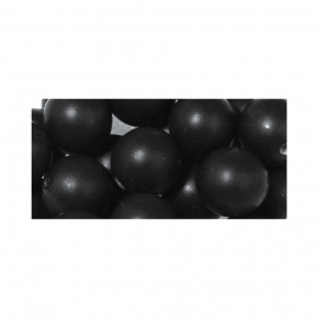 Renaissance Glaswachsperlen, matt, 4mm Dose 85Stück-schwarz