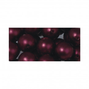 Renaissance Glaswachsperlen, matt, 4mm Dose 85Stück-weinrot