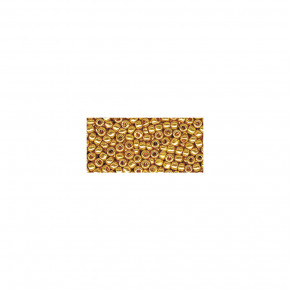 Rocailles, 2,0mm, perlmutt, Dose 17g-gold