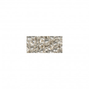 Rocailles, 2,0mm, perlmutt, Dose 17g-silber