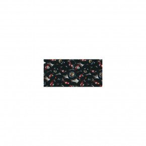 Rocailles, 2,6mm, mit Silbereinzug, Dose 16g-dunkelbraun